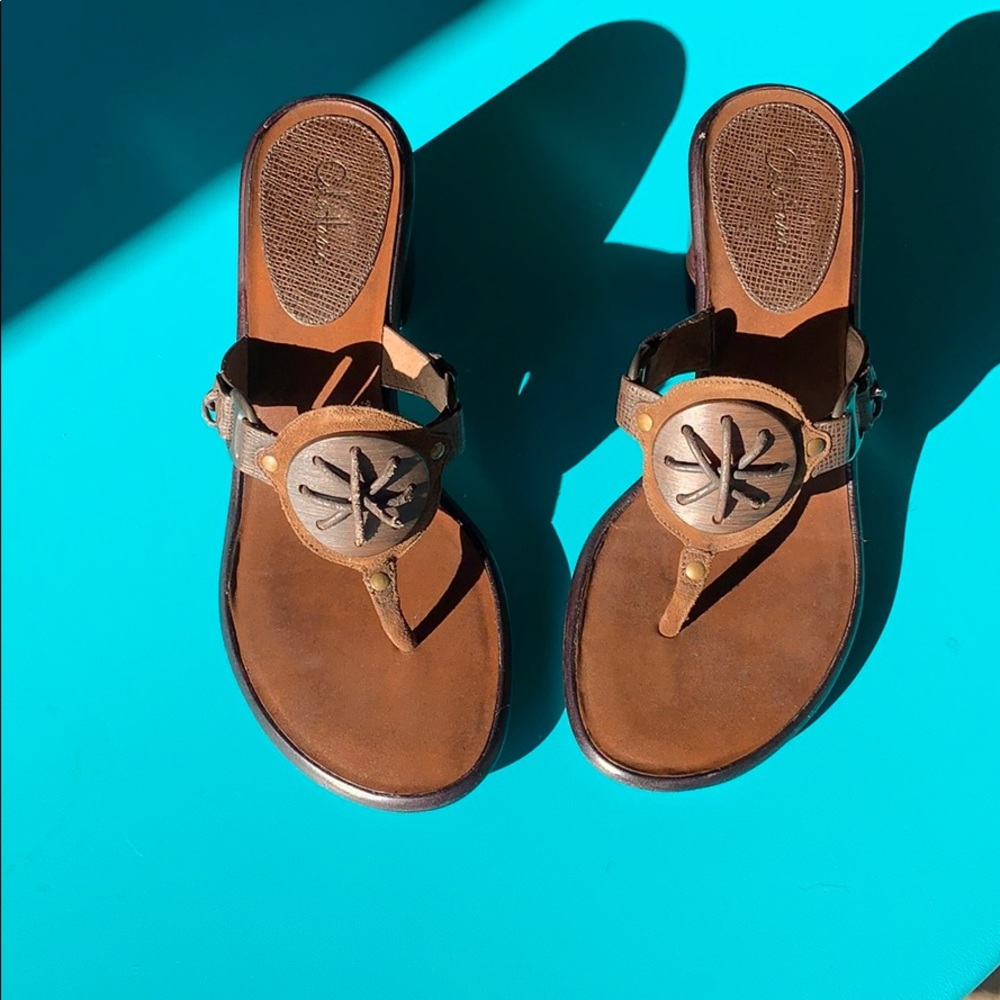 EUC Cole Haan brown suede leather size 8 1/2